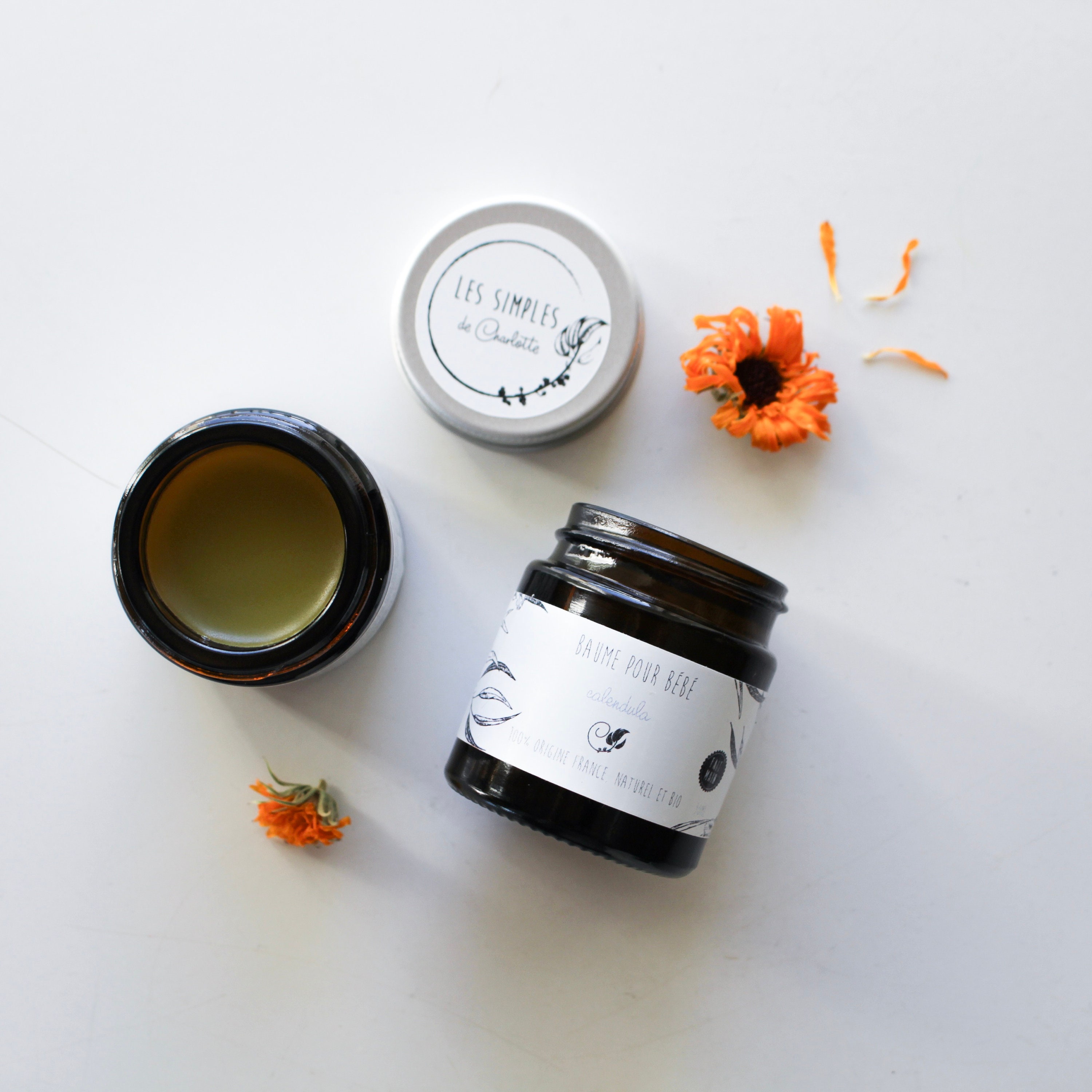 Baby Kid Balm 1oz Calendula Handmade 100 French Etsy