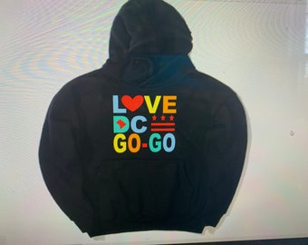 Love DC GOGO Hoodies - Etsy UK