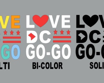 Love DC GOGO Hoodies - Etsy UK