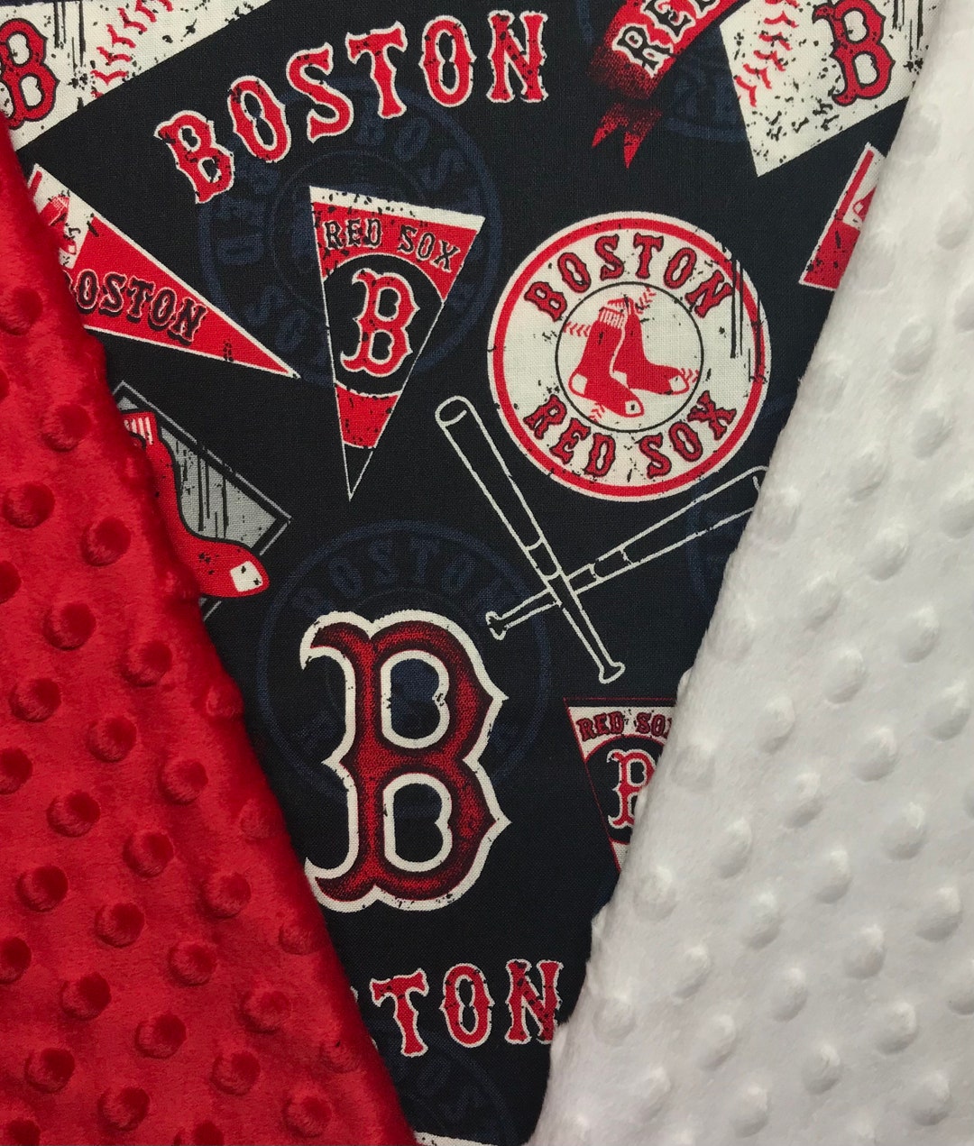 Personalized, Customized Boston Red Sox Blanket Etsy