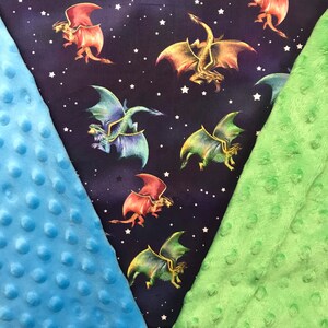 Personalized Flying Dragon Blanket