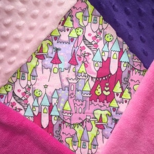 Personalized Princess Castle Blanket