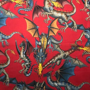 Personalized Fire breathing Dragon 2 Blanket