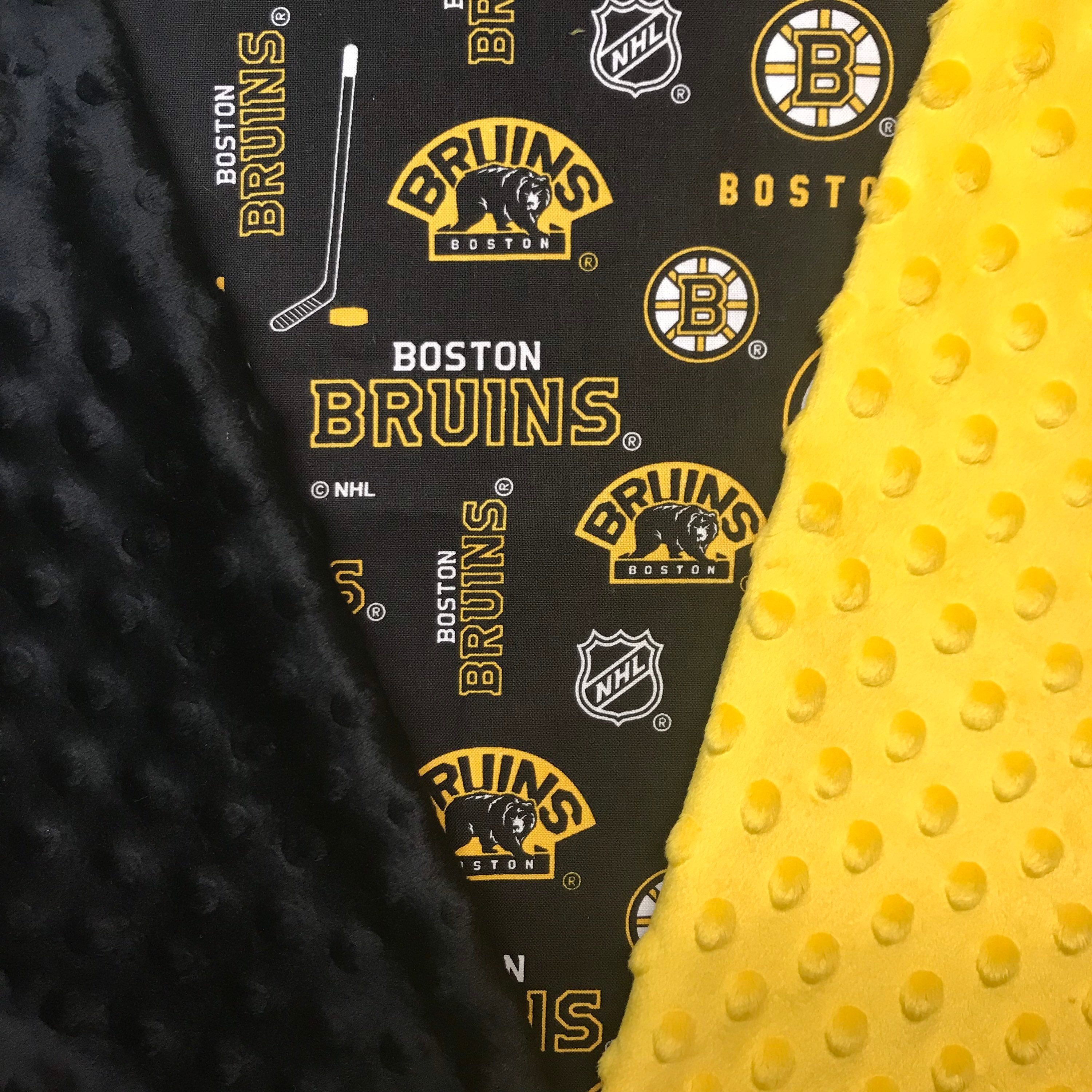 Boston bruins fleece blanket clearance