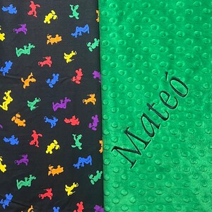 Personalized Mickey Mouse and Friends Blanket image 3