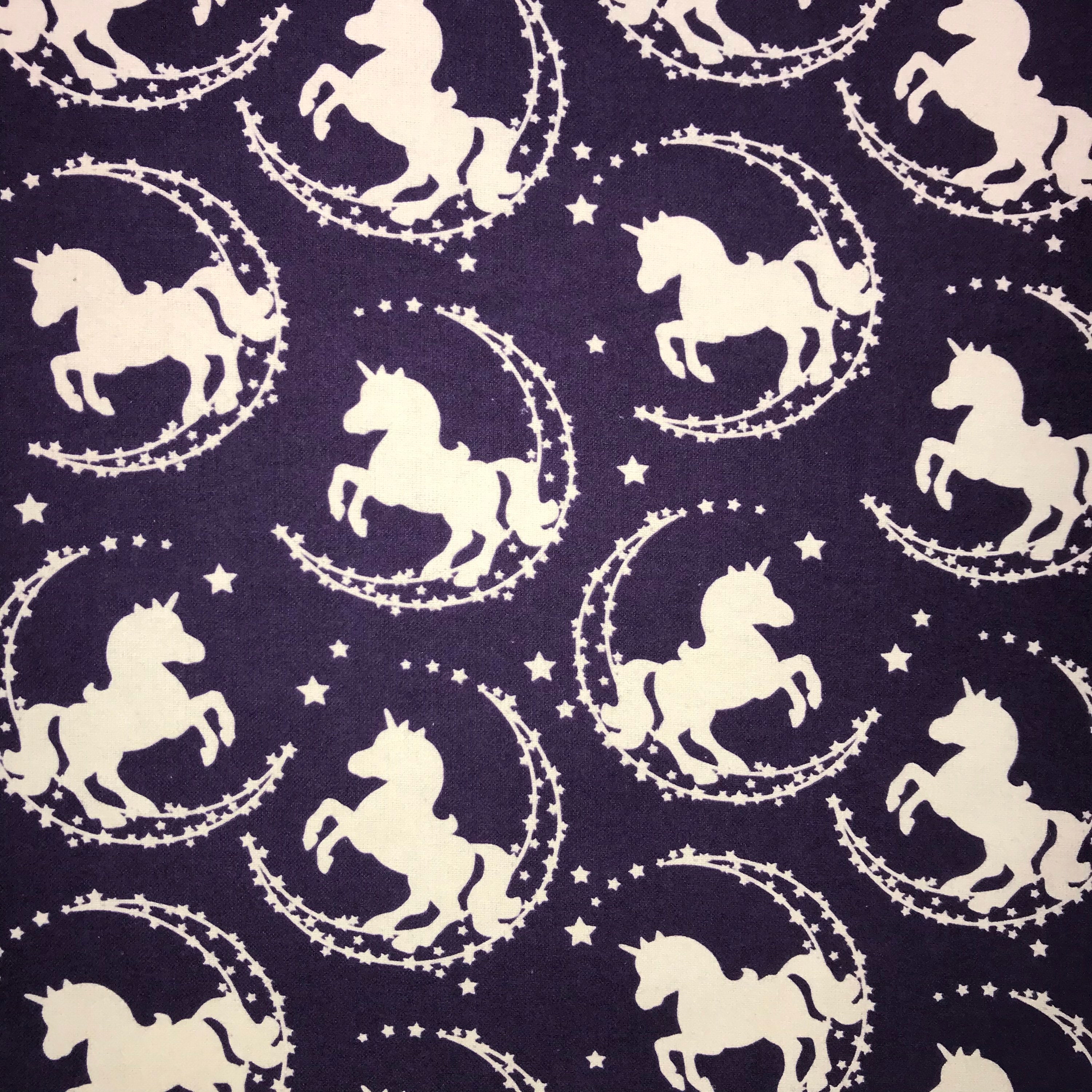 Personalized Customized Glow In The Dark Unicorn Blanket Etsy