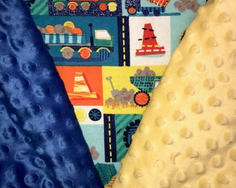 Personalized Dump Trucks  Blanket