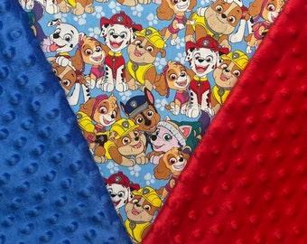 Customized, Personalized Children's Blanket - PAW Patrol