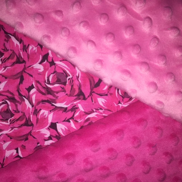 Personalized Pink Roses Blanket Etsy UK