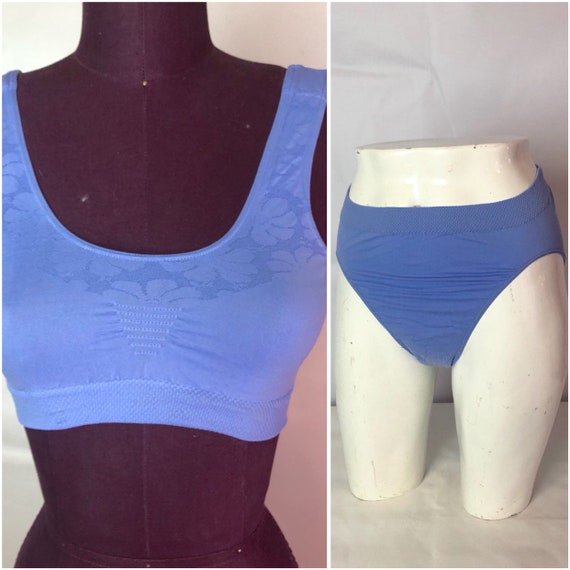 matching sports bra and panties