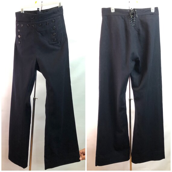 AUTHENTIC NAVY UNIFORM Sailor Pants Men’s 31” x 32