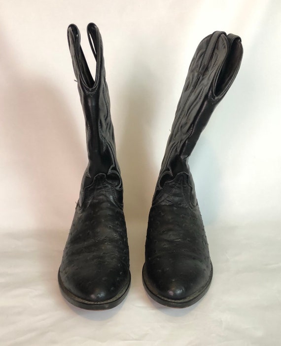MENS LAREDO Classic Cowboy Boots Size 9 D - image 5