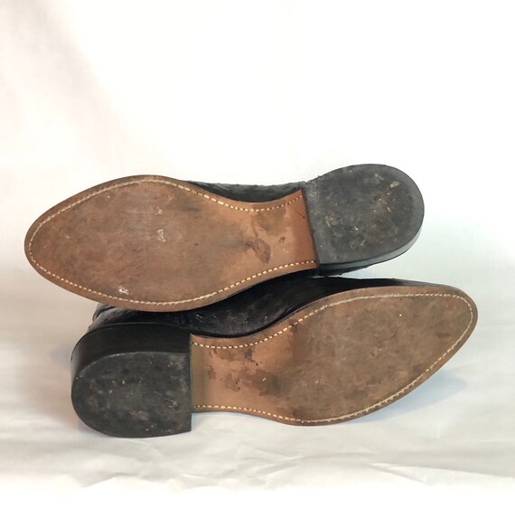 MENS LAREDO Classic Cowboy Boots Size 9 D - image 7