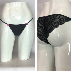 Victoria's Secret Vintage Cotton and Lace Bikini Underwear 