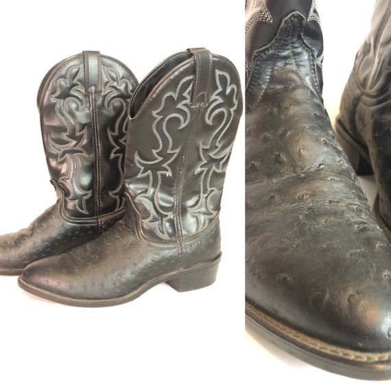MENS LAREDO Classic Cowboy Boots Size 9 D