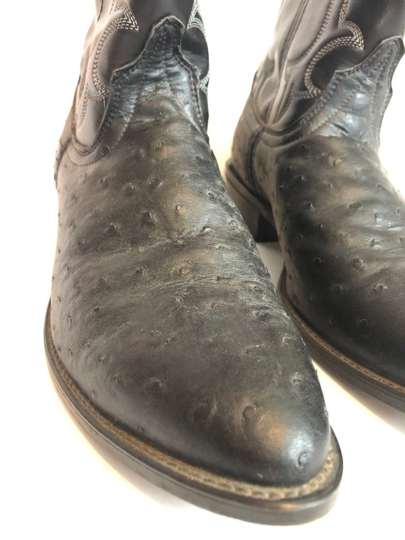 MENS LAREDO Classic Cowboy Boots Size 9 D - image 4