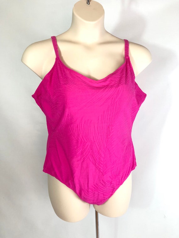 womens hot pink swimsuit
