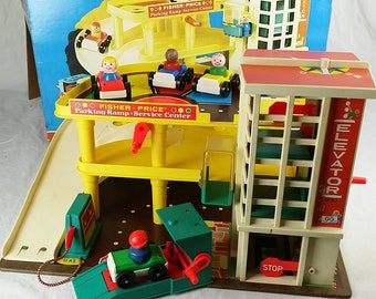 fisher price garage 1990