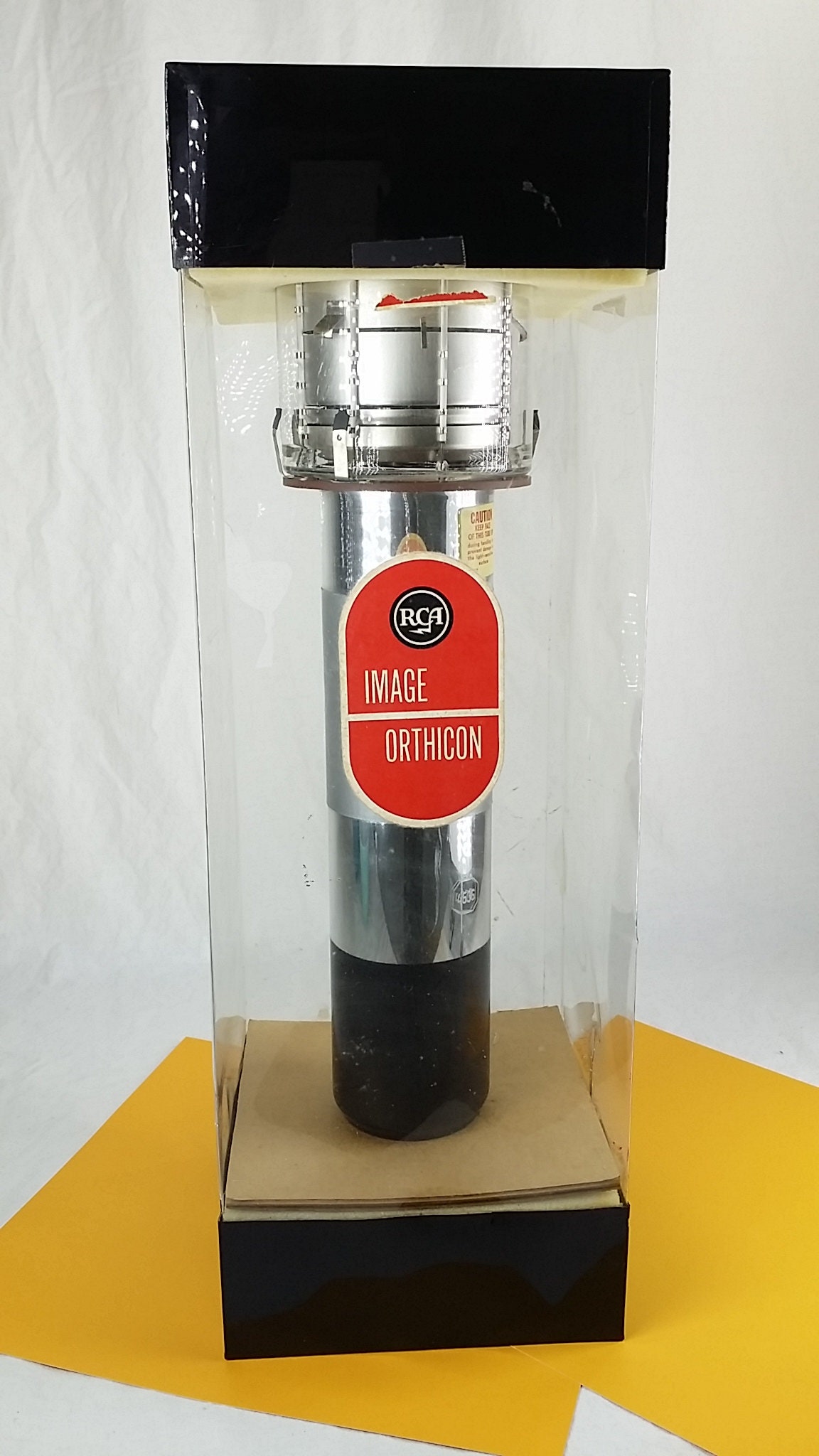 Vintage TV Camera Tube Orthicon Tube RCA Television Tube Etsy