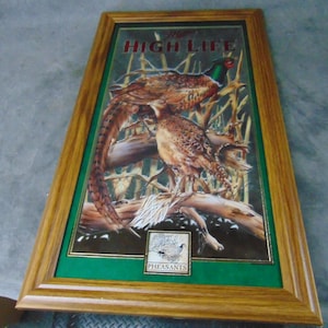 Vintage Miller High Life Mirror - Etsy