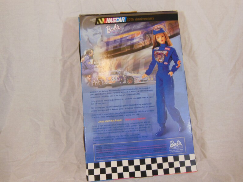 Barbie Doll 50th Anniversary NASCAR Collector Edition Kyle ...