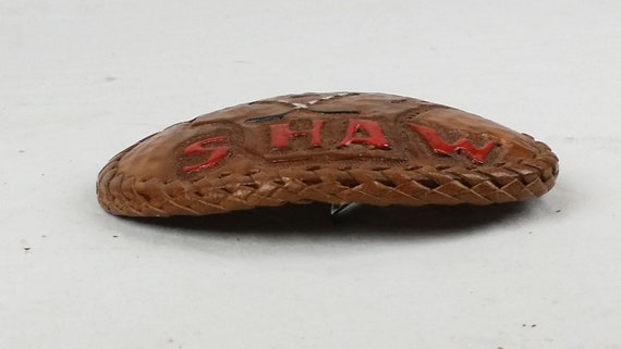 Leather Souvenir Belt Buckle, Southeastern Hockey… - image 2