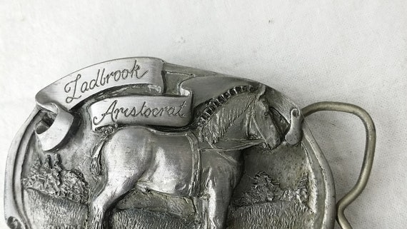 LOT OF 10 BUCKL Shireland Horse Ladbrook Aristocrat  1980's Vintage Belt Buckle 