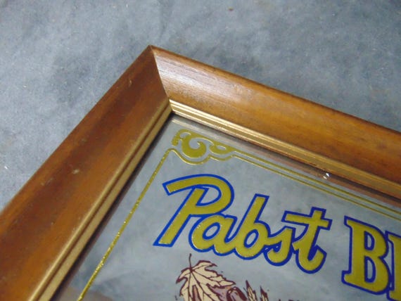 t*i様 ANDEKER パブミラー Pabst パブスト 鏡 ミラー ビンテー Pabst Blue Ribbon パブストブルーリボン pbr パブミラー 鏡