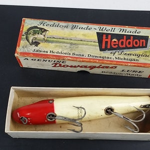 Vintage Heddon Flap Tail Fishing Lure, Heddon 7050RH, Heddon
