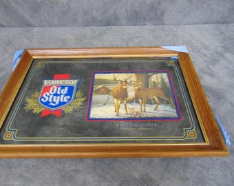 Old Milwaukee Mirror, Wildlife Series, the Wild Turkey, Pabst Bar