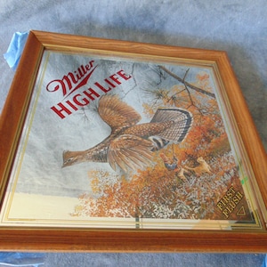 Vintage Miller High Life Mirror - Etsy