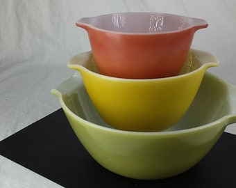 Fire-King Mixing Bowls, Vintage Fire King, Anchor Hocking Cookware