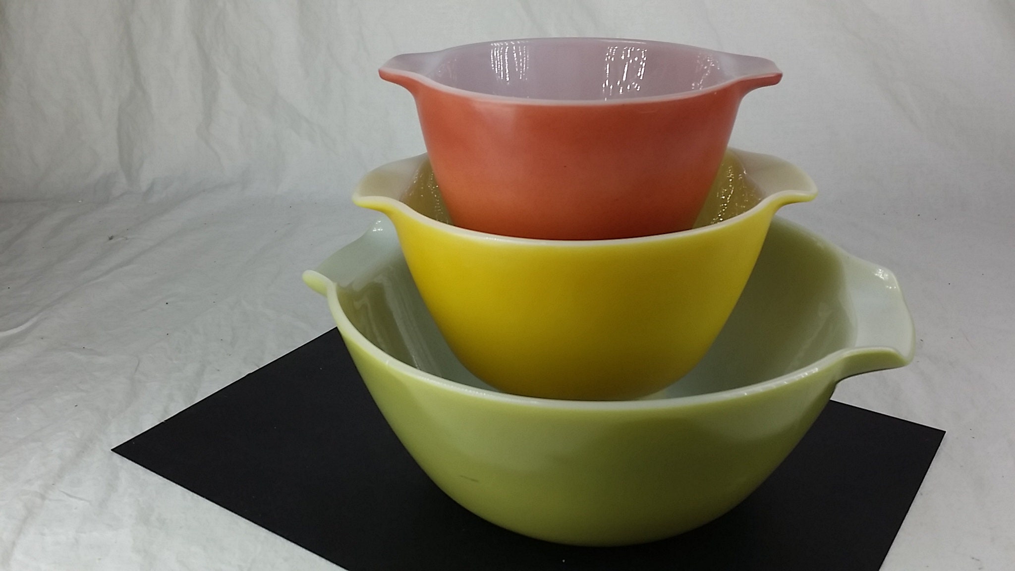 Fireking Mixing Bowls Vintage Fire King Anchor Hocking Etsy