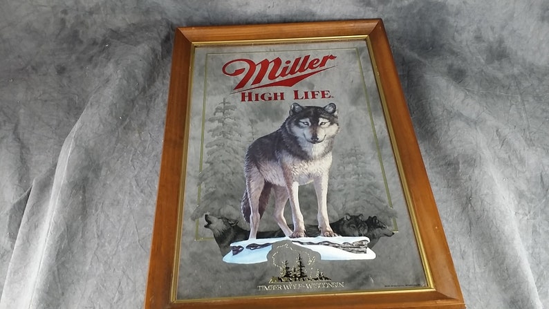 Download Miller High Life Wolf Mirror Wildlife Series Third In The ...