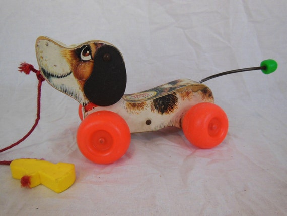 fisher price dog pull toy