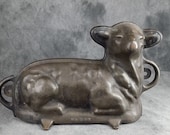 Griswold Cake Mold, Lamb Cake Mold, Cast Iron Lamb Mold