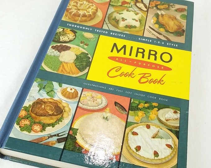 New 1954 Mirro All-purpose Cook Book, Fourth Edition, Vintage Cook Book ...