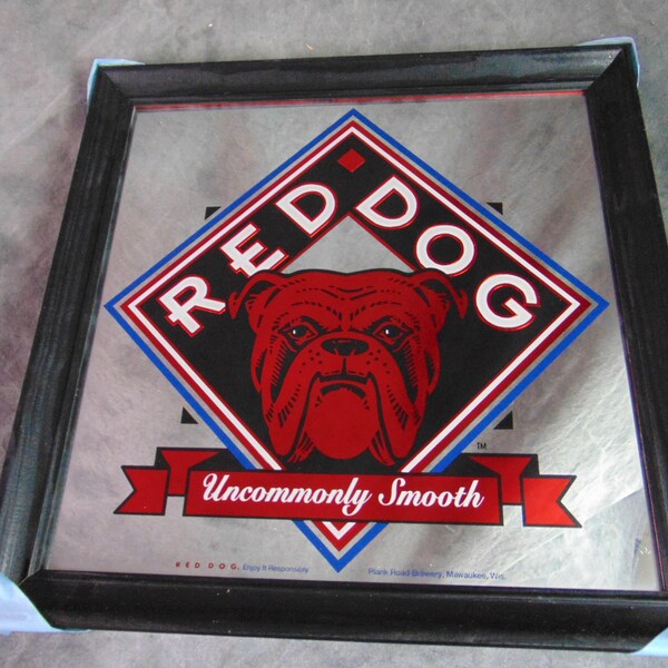 Red Dog Beer Etsy