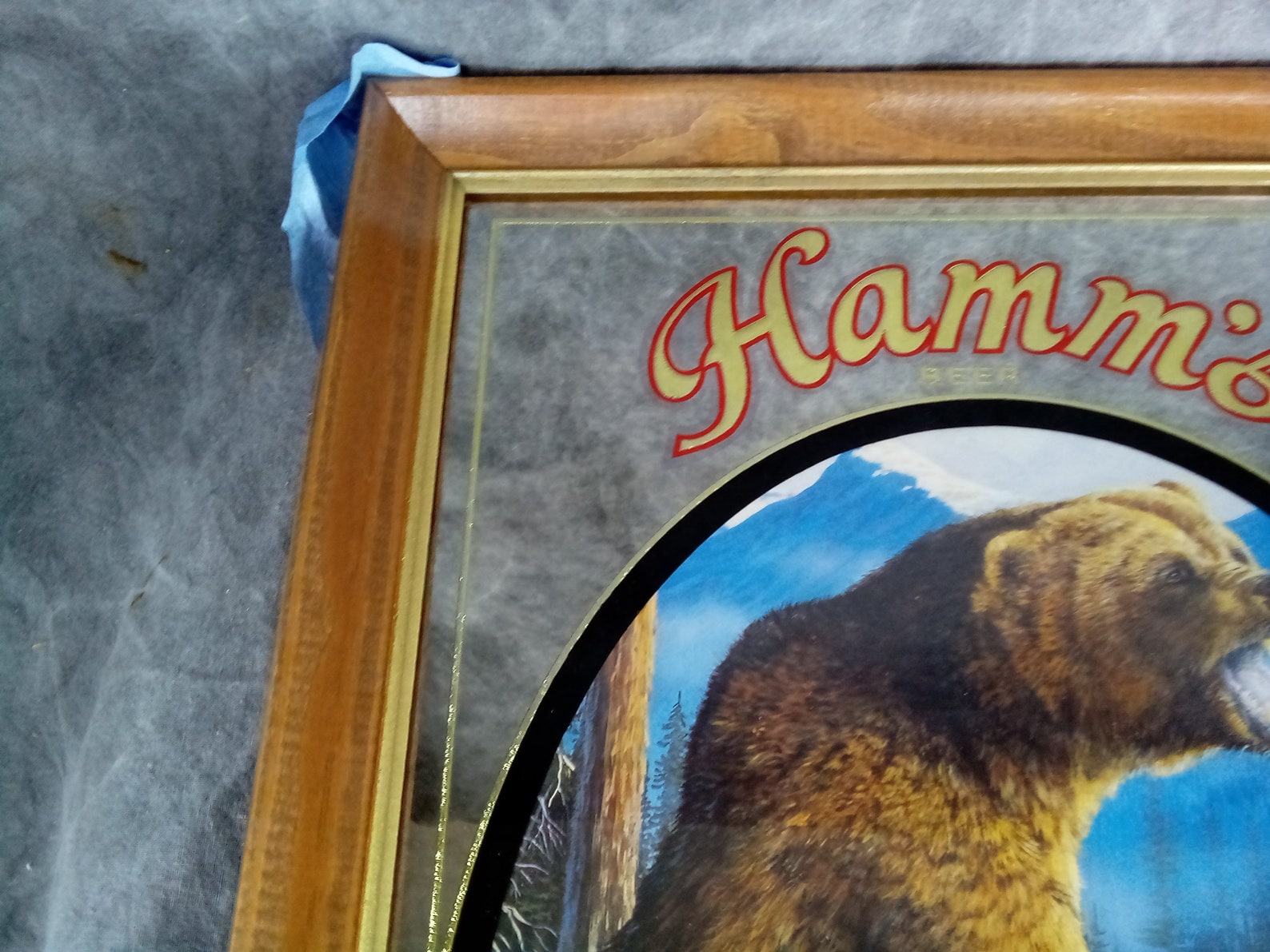 NEW Vintage Hamms Beer American Bear Mirror American Bear Etsy