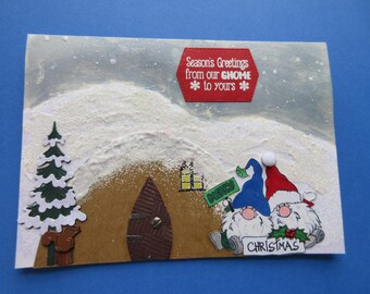 Christmas Card, From our Gnome to yours