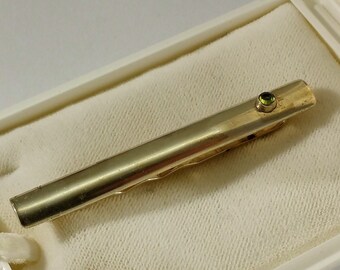 Tie Clip tie needle design silver 925 crystal stone stainless KN129