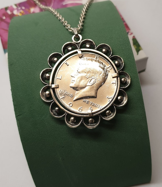 Kennedy half dollar necklace deals