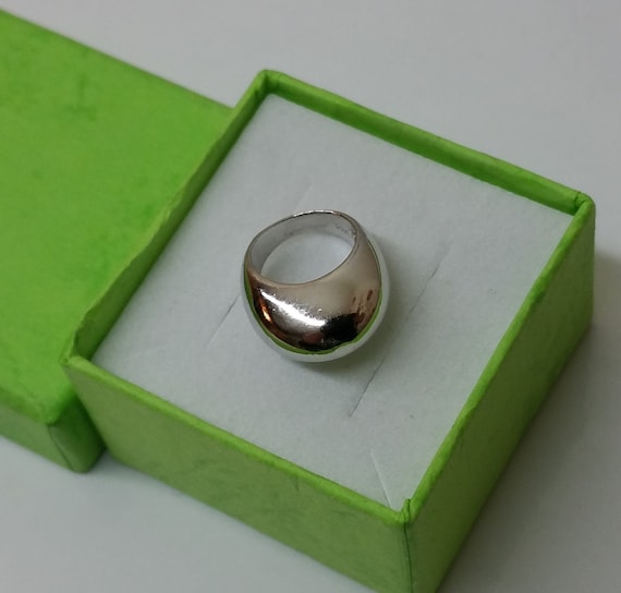10 mm Schicker Kinder Ring Silberring 925 Silber … - image 2