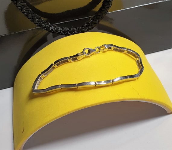 19 cm Armband Gliederarmband Silber 925 Design el… - image 3