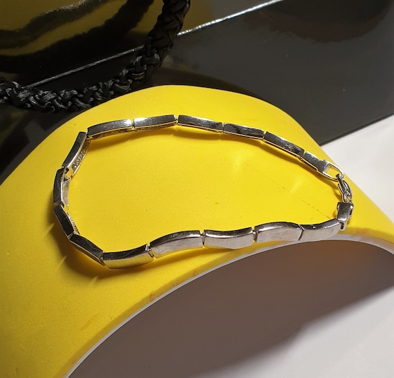 19 cm Armband Gliederarmband Silber 925 Design el… - image 1