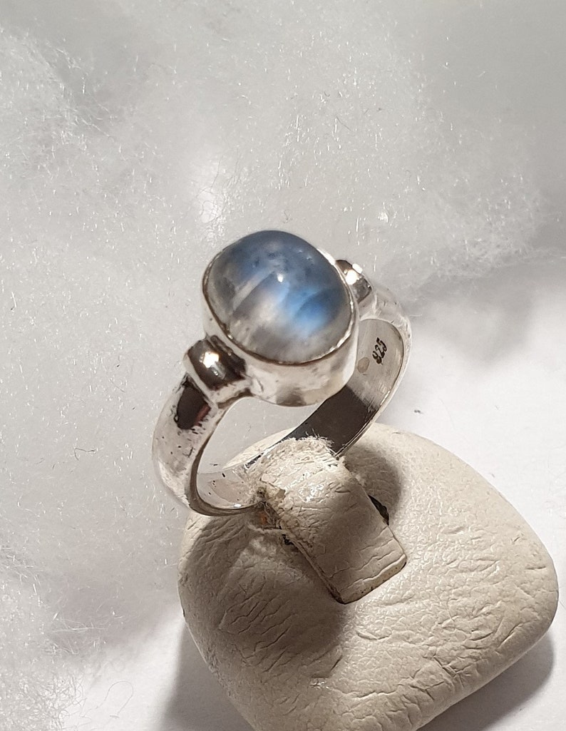 172 mm Ring Silber 925 Mondstein edel Vintage Design SR916 Etsy