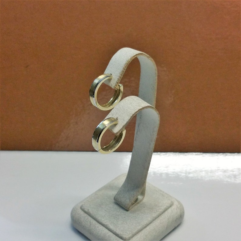 Earrings Creolen Gold 333 classically classy rare OR146