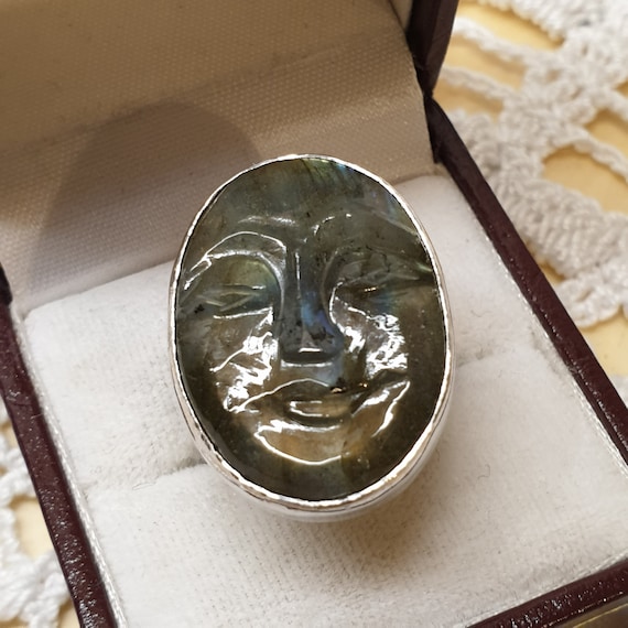 18 mm Eleganter Design Ring Silberring Silber 925… - image 1