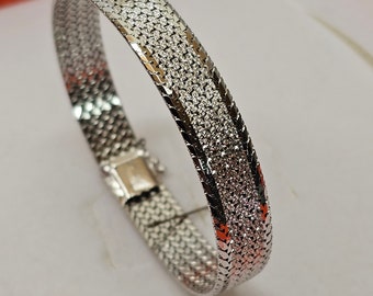 Me 様　BSCDサラ　シルバー 19.5 Cm Silver Bracelet Snake Bracelet Milanese Silver 835