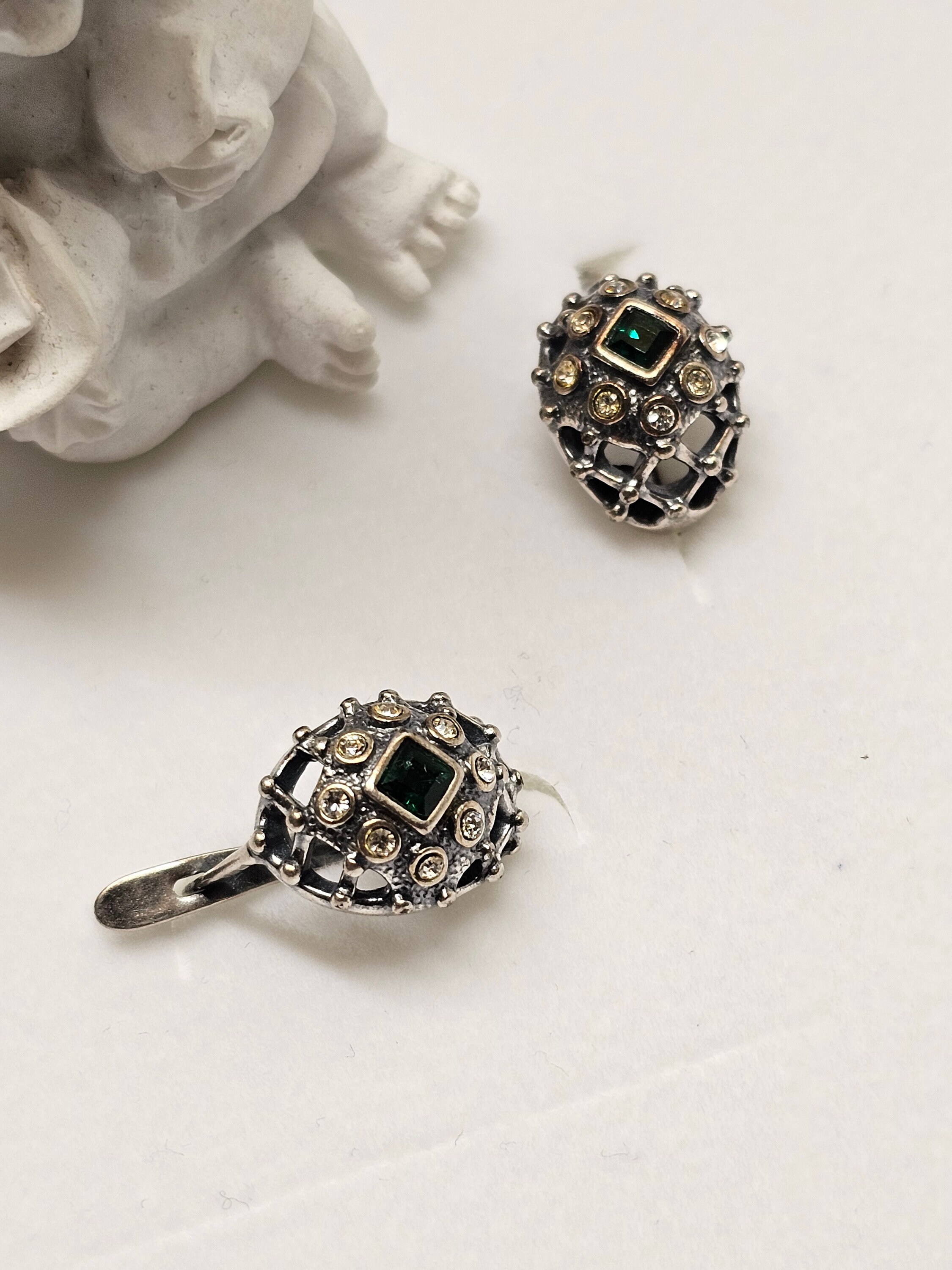 Aros Criollos Torcidos De Plata Esterlina 925